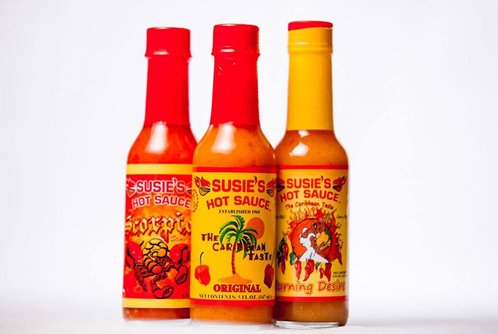 Antigua susie's hot sauce
