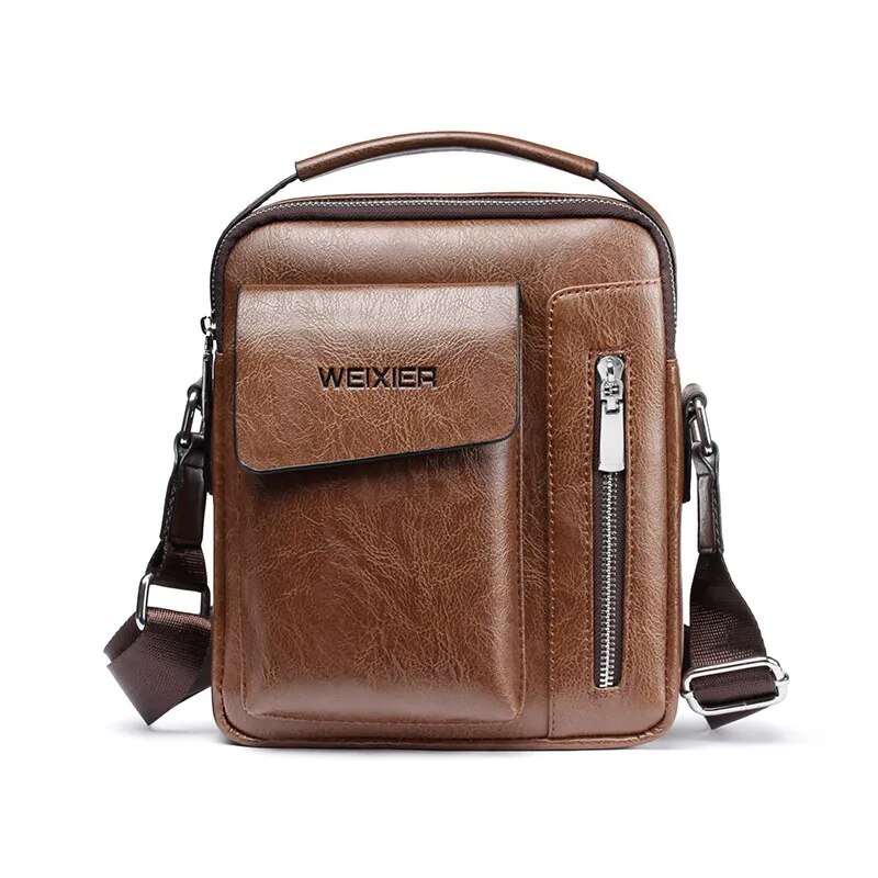 EDC Leather Men's Crossbody Bag that Will Change Your Life • Baggizmo