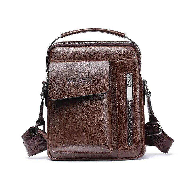 EDC Leather Men's Crossbody Bag that Will Change Your Life • Baggizmo